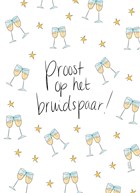 Proost Bruidspaar Champagne Matia Studio 